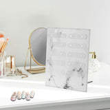 Maxbell Adsorption Nail Art Display Holder Acrylic Nail Tips Practice Holder for DIY A