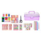 Maxbell Blow Bubbles Double Sided Tape Waterproof Tapes Strips Transparent Tape 5cm with Storage Box 5PCS Clear