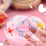 Maxbell Blow Bubbles Double Sided Tape Waterproof Tapes Strips Transparent Tape 5cm with Storage Box 5PCS Clear