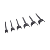 Maxbell Half Round Cutter Punch Handmade Fittings Durable Hole Puncher for Home Belt 40mm
