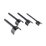 Maxbell Half Round Cutter Punch Handmade Fittings Durable Hole Puncher for Home Belt 40mm