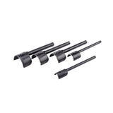 Maxbell Half Round Cutter Punch Handmade Fittings Durable Hole Puncher for Home Belt 40mm