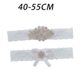 Maxbell 2Pcs Wedding Garter Clothing Accessories Thigh for Dance Party Girls