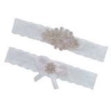 Maxbell 2Pcs Wedding Garter Clothing Accessories Thigh for Dance Party Girls