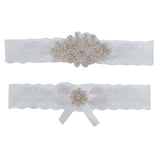 Maxbell 2Pcs Wedding Garter Clothing Accessories Thigh for Dance Party Girls