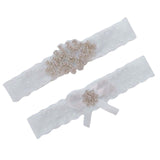Maxbell 2Pcs Wedding Garter Clothing Accessories Thigh for Dance Party Girls