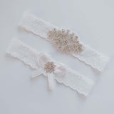 Maxbell 2Pcs Wedding Garter Clothing Accessories Thigh for Dance Party Girls