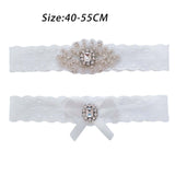 Maxbell 2Pcs Wedding Garters Bridesmaid Leg Garter Belt for Dance Halloween Women