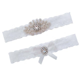 Maxbell 2Pcs Wedding Garters Bridesmaid Leg Garter Belt for Dance Halloween Women