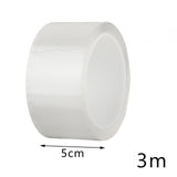 Maxbell Blow Bubbles Double Sided Tape for Kids Classroom DIY Craft Handmade Ball 2PCS Storage Bucket Clear