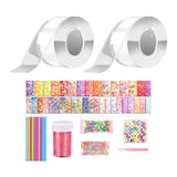 Maxbell Blow Bubble Double Sided Tape Reusable Creative Sticky Tape Kids Sensory Toy Style A
