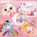 Maxbell Blow Bubble Double Sided Tape Reusable Creative Sticky Tape Kids Sensory Toy Style A