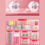 Maxbell Blow Bubble Double Sided Tape Reusable Creative Sticky Tape Kids Sensory Toy Style A