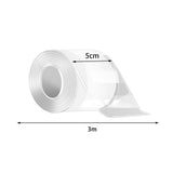 Maxbell Blow Bubble Double Sided Tape Reusable Creative Sticky Tape Kids Sensory Toy Style C