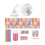 Maxbell Blow Bubble Double Sided Tape Reusable Creative Sticky Tape Kids Sensory Toy Style C