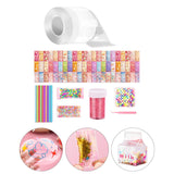 Maxbell Blow Bubble Double Sided Tape Reusable Creative Sticky Tape Kids Sensory Toy Style C