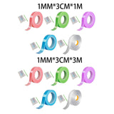 Maxbell Nano Mounting Tape Funny for Educational Toy Adults Classroom DIY Craft 1mmx3cmx1m pink
