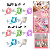 Maxbell Nano Mounting Tape Funny for Educational Toy Adults Classroom DIY Craft 1mmx3cmx1m pink