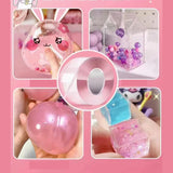 Maxbell Nano Mounting Tape Funny for Educational Toy Adults Classroom DIY Craft 1mmx3cmx3m pink