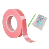 Maxbell Nano Mounting Tape Funny for Educational Toy Adults Classroom DIY Craft 1mmx3cmx3m pink