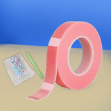 Maxbell Nano Mounting Tape Funny for Educational Toy Adults Classroom DIY Craft 1mmx3cmx3m pink