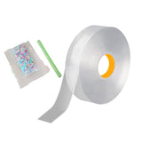 Maxbell Nano Mounting Tape Funny for Educational Toy Adults Classroom DIY Craft 1mmx3cmx3m clear