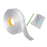 Maxbell Nano Mounting Tape Funny for Educational Toy Adults Classroom DIY Craft 1mmx3cmx3m clear