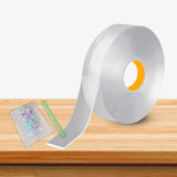 Maxbell Nano Mounting Tape Funny for Educational Toy Adults Classroom DIY Craft 1mmx3cmx3m clear