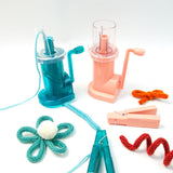 Maxbell Mini Knitting Machine Easy Weaver Knitter DIY for Scarves Bracelets Sweaters Green