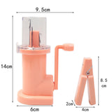 Maxbell Mini Knitting Machine Easy Weaver Knitter DIY for Scarves Bracelets Sweaters Pink