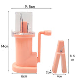 Maxbell Mini Knitting Machine Easy Weaver Knitter DIY for Scarves Bracelets Sweaters Pink