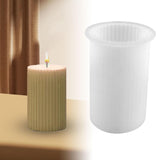 Maxbell Silicone Mould DIY Epoxy Ornaments Candle Making Tool for Clay Party Plaster 8.7cmx5cm