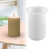Maxbell Silicone Mould DIY Epoxy Ornaments Candle Making Tool for Clay Party Plaster 8.7cmx5cm