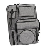 Maxbell Art Portfolio Case Tote Carrying Bag for Display Screen Paint Brushes Travel gray