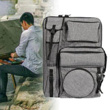 Maxbell Art Portfolio Case Tote Carrying Bag for Display Screen Paint Brushes Travel gray