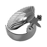 Maxbell Candle Snuffer Clip on Unique Automatic Candle Extinguisher Candle Care Tool Argent