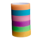 Maxbell 6Pcs Sticky Ball Tapes for Adults Glowing Tape Creative Colored Ball Tape 1.2cmx10m