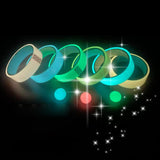 Maxbell 6Pcs Sticky Ball Tapes for Adults Glowing Tape Creative Colored Ball Tape 1.2cmx10m