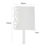 Maxbell Sublimation Blank Keychain Creative Gift Present Making Heat Transfer Blanks GRAD