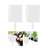 Maxbell Sublimation Blank Keychain Creative Gift Present Making Heat Transfer Blanks GRAD