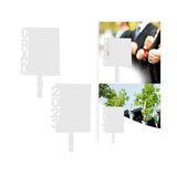Maxbell Sublimation Blank Keychain Creative Gift Present Making Heat Transfer Blanks GRAD