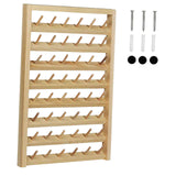 Maxbell Thread Rack Wall Hanging for Jewelry Hanging Braid Knitting Spools of Thread