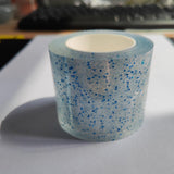 Maxbell Glitter Nano Tape Educational Sensory Toy Multifunctional for Bubble Blowing Blue Width 5cm