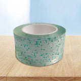 Maxbell Glitter Nano Tape Educational Sensory Toy Multifunctional for Bubble Blowing Green Width 3cm