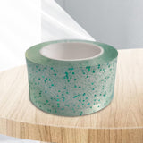 Maxbell Glitter Nano Tape Educational Sensory Toy Multifunctional for Bubble Blowing Green Width 3cm