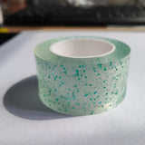 Maxbell Glitter Nano Tape Educational Sensory Toy Multifunctional for Bubble Blowing Green Width 3cm
