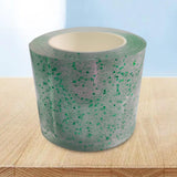 Maxbell Glitter Nano Tape Educational Sensory Toy Multifunctional for Bubble Blowing Green Width 5cm