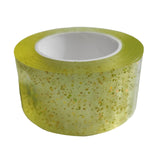 Maxbell Glitter Nano Tape Educational Sensory Toy Multifunctional for Bubble Blowing Yellow Width 3cm