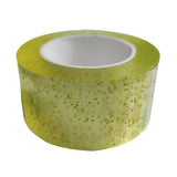 Maxbell Glitter Nano Tape Educational Sensory Toy Multifunctional for Bubble Blowing Yellow Width 3cm