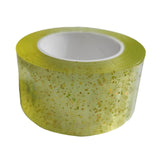 Maxbell Glitter Nano Tape Educational Sensory Toy Multifunctional for Bubble Blowing Yellow Width 3cm